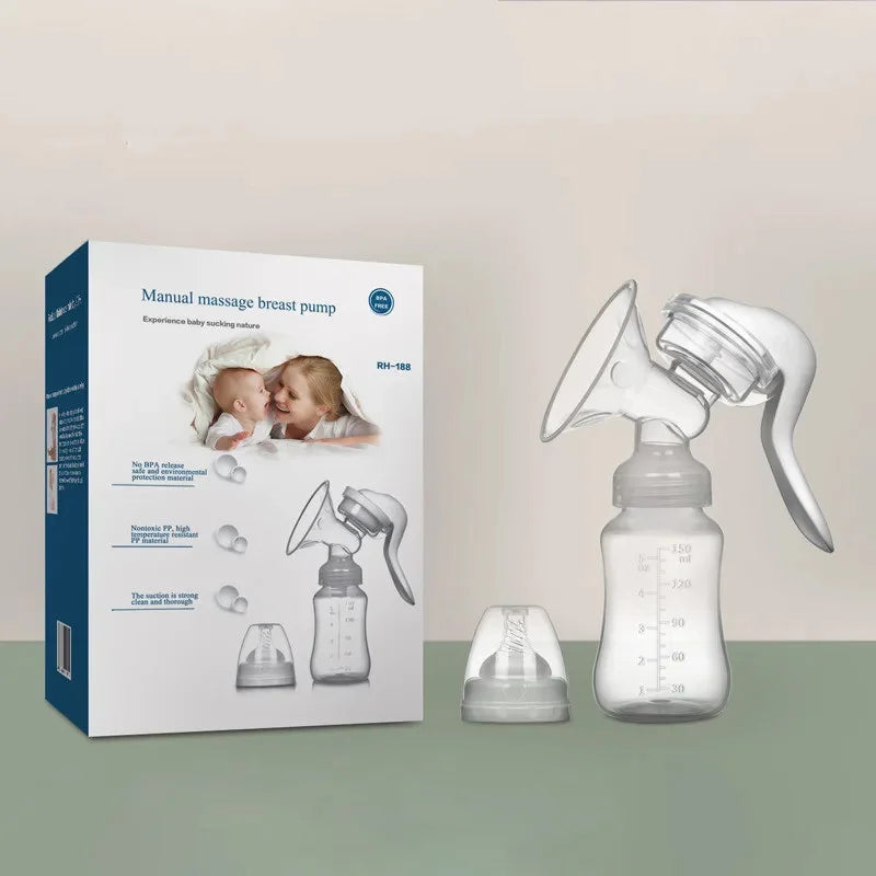 Manual Breast Pump Acessórios, alta sucção poder, padrão