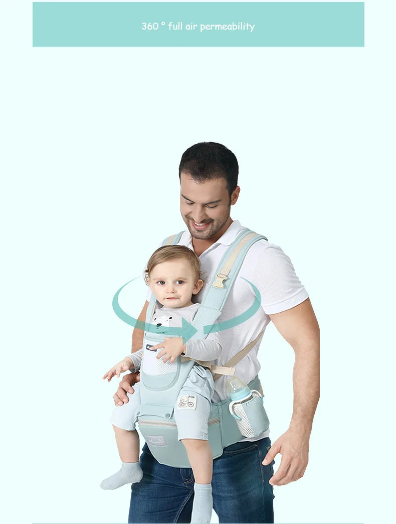 Baby Carrier Ergonomic Infant Multifunctional Waist Stool Newborn To Toddler Multi-use Before and After Kangaroo Bag Accessories