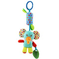 Baby Sensory Hanging Rattles Soft Learning Toy Plush Animals Stroller Infant Car Bed Crib with Teether for Bebe Babies Toddlers