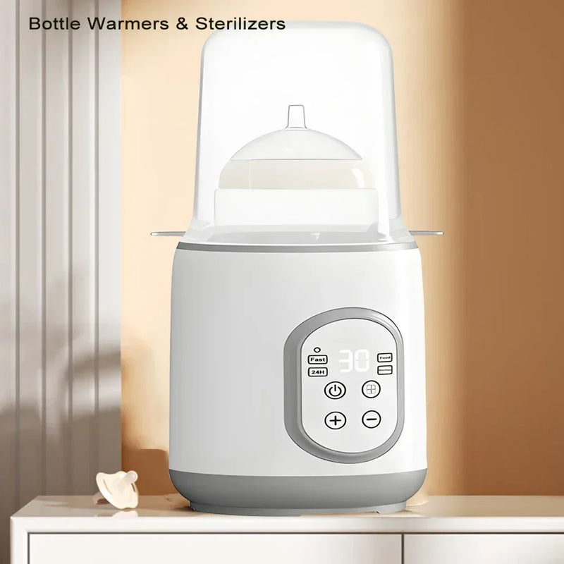 Newborn Baby Feeding Bottle Warmer & Sterilizers Accurate Temperature Control Food Milk Warmers Baby Accessories EU Plug