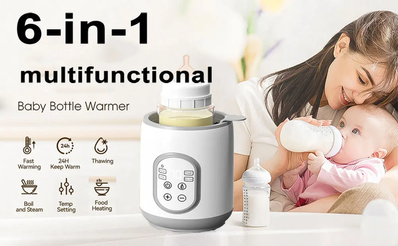 Newborn Baby Feeding Bottle Warmer & Sterilizers Accurate Temperature Control Food Milk Warmers Baby Accessories EU Plug