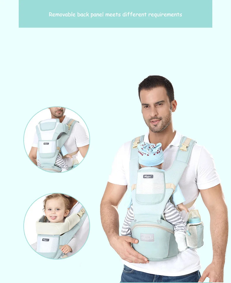 Baby Carrier Ergonomic Infant Multifunctional Waist Stool Newborn To Toddler Multi-use Before and After Kangaroo Bag Accessories