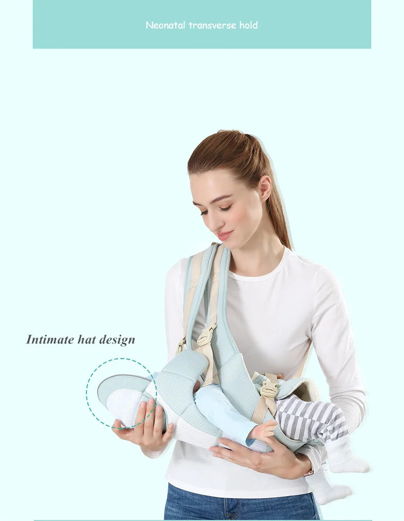 Baby Carrier Ergonomic Infant Multifunctional Waist Stool Newborn To Toddler Multi-use Before and After Kangaroo Bag Accessories